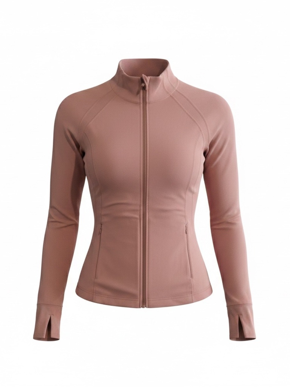 BUNDLE SET! Women's Dusty Rose Full-Zip Jacket, Shorts, and Pant (Size 8-10)